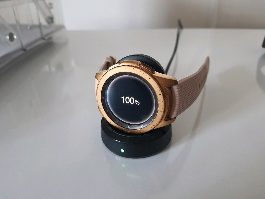 2 saat birden SAMSUNG S3 FRONTİER & GALAXY WATCH 42MM ROSE GOLD - 6
