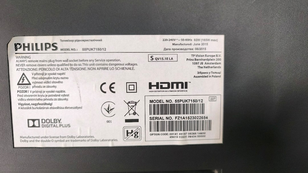Philips 55PUK7150 4K Smart LED Televizyon AÇIKLAMAYI OKUYUNUZ - 4