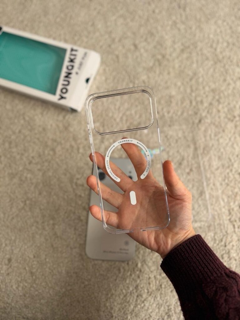youngkit şeffaf iphone 17 pro max telefon kılıfı - 5