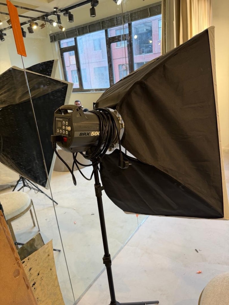 Elinchrom BRX 500 Profesyonel Stüdyo Flaş Seti – 2 Adet + Softbox + Ay - 3