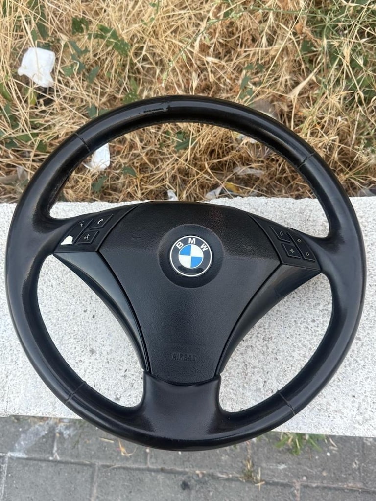 BMW E60 Direksiyon Orjinal Airbag li 3 Kol Direksiyon , - 2