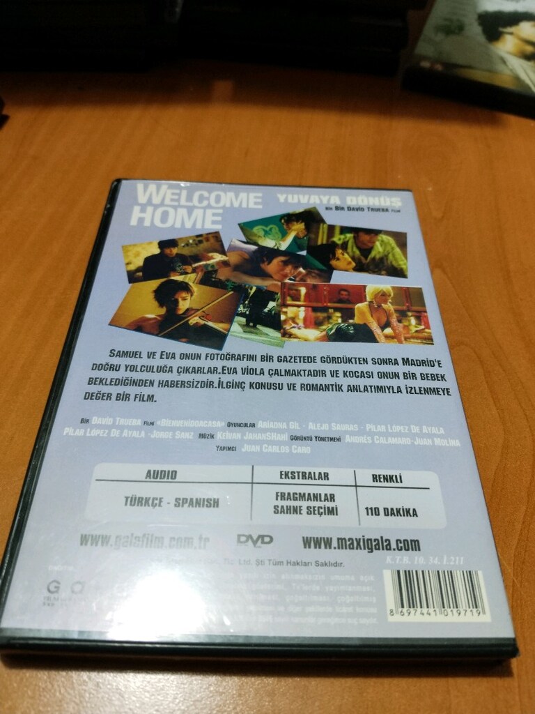 YENİ KUTUSUNDA ORJİNAL YABANCİ DVD FİLM ( WELCOME HOME YUVAYA DÖNÜŞ ) - 2