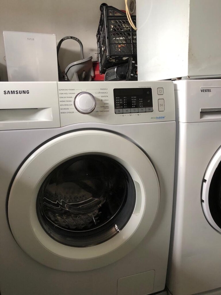 SAMSUNG 9 KG A+++ ÇAMAŞIR MAKİNASI SESSİZ YENİ NASILSA ÖYLE - 2