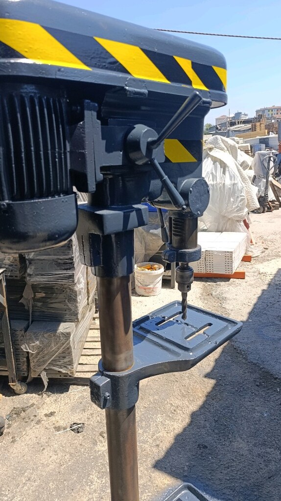 22 LİK SÜTUNLU MATKAP TEZGAHI EV ELEKTRİKLİ - 13