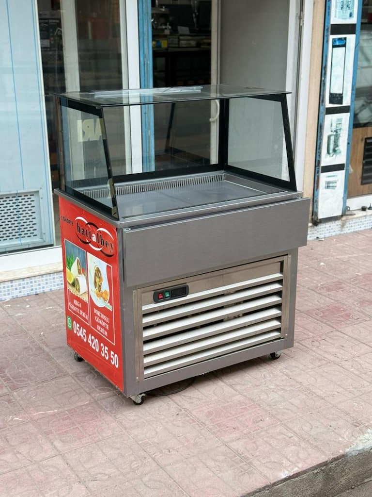 çiğ köfte dolabı çiğ köfte tezgahı çiğ köfte meze dolabı - 13