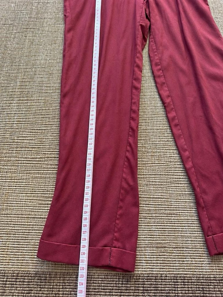 Zara bordo omuz detaylı tulum – S beden - 4