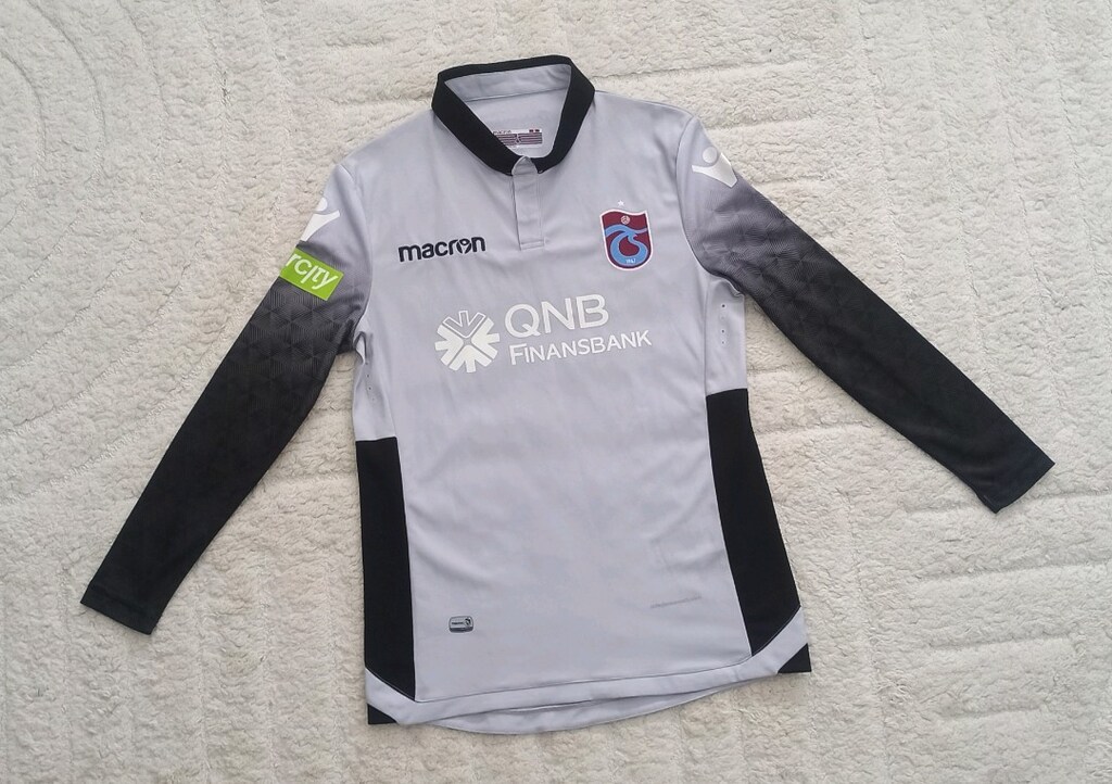 2018-2019 Onur Recep Kıvrak Orijinal Trabzonspor Kaleci Forma Macron - 3