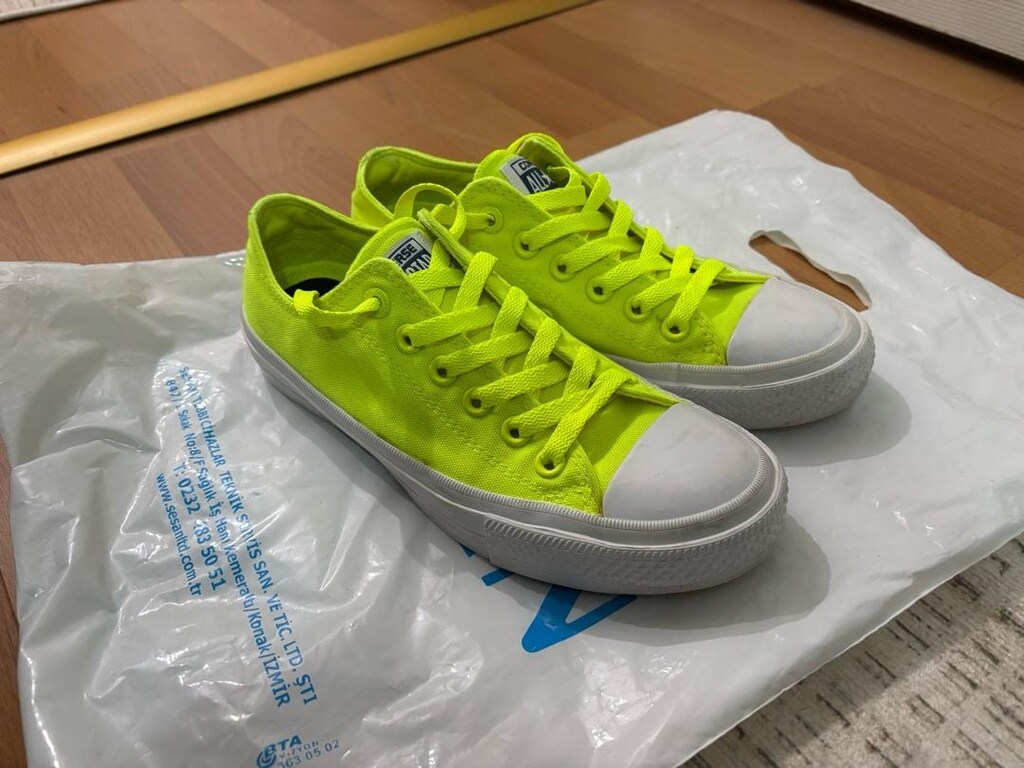 Orijinal Converse All Star Chuck Taylor 37 Numara Sıfır Ayarında - 6