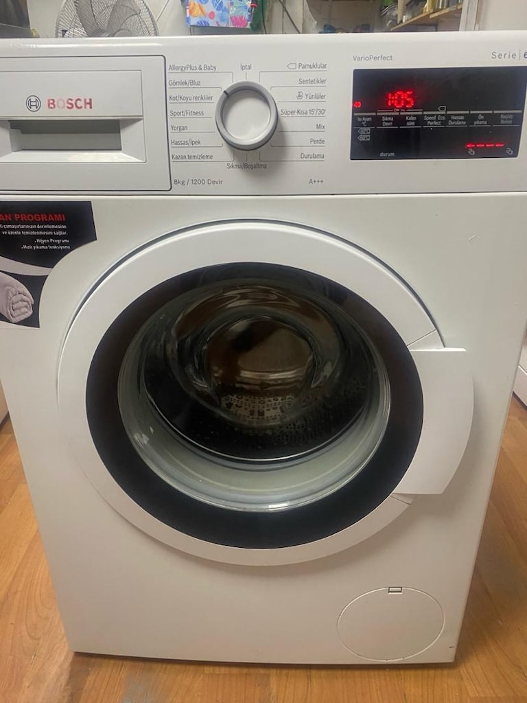 Tertemiz ve Sorunsuz 8 Kg Bosch Seri6 Çamaşır Makinesi! - 6