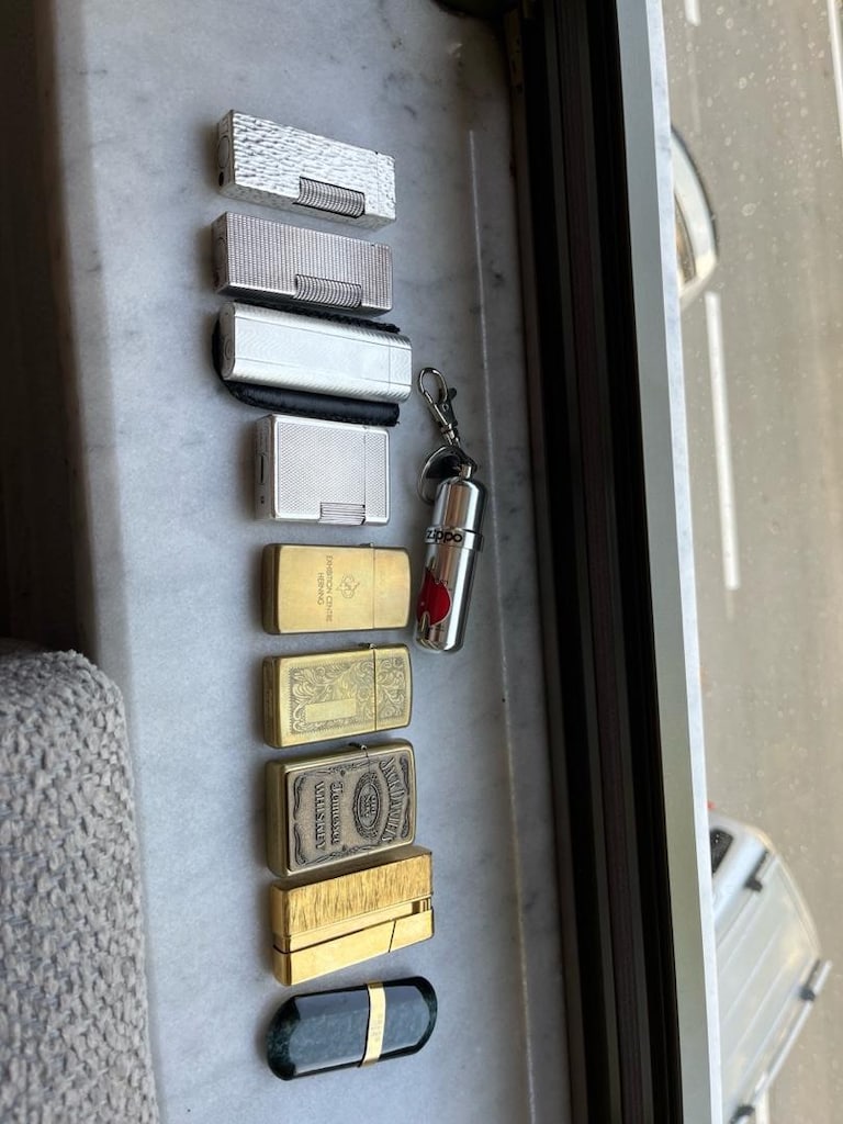 zippo dunhill cartier dupont sıfır ve orjınal - 17
