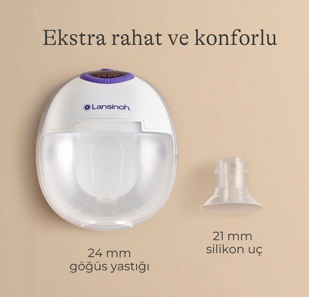 Lansinoh Giyilebilir Tekli Göğüs Pompası Sadece 7-8 Kez Kullanıldı - 2