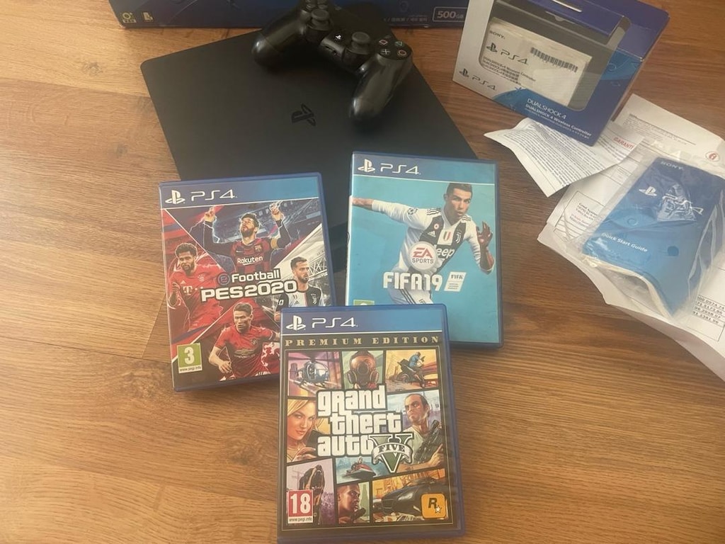 PS4 SLİM 500gb Tek Kol Orjinal