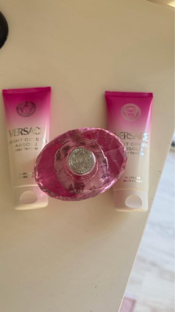 ORİJİNAL Versace Bright Crystal Absolu 90 ML – Sıfır Kullanılmamış Set - 2