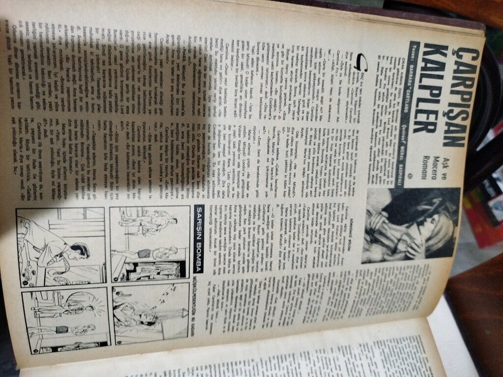 Hayat resimli roman 1-35, şahıs cildi, çok güzel ciltlenmiş, 1972 yılı - 11