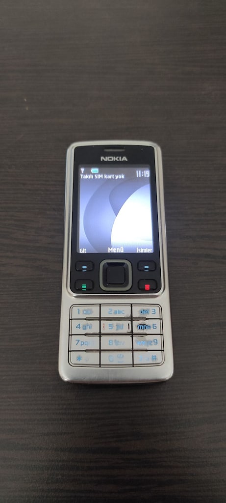 Nokia 6300 Classic Kutulu – Kitapçıklı – Sıfır Orijinal Kulaklıklı