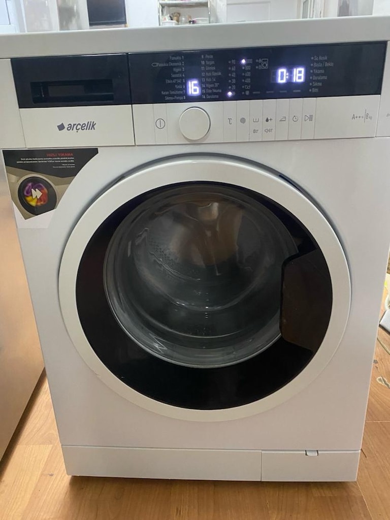 Tertemiz ve Sessiz 8 kg Arçelik Çamaşır Makinesi! - 16