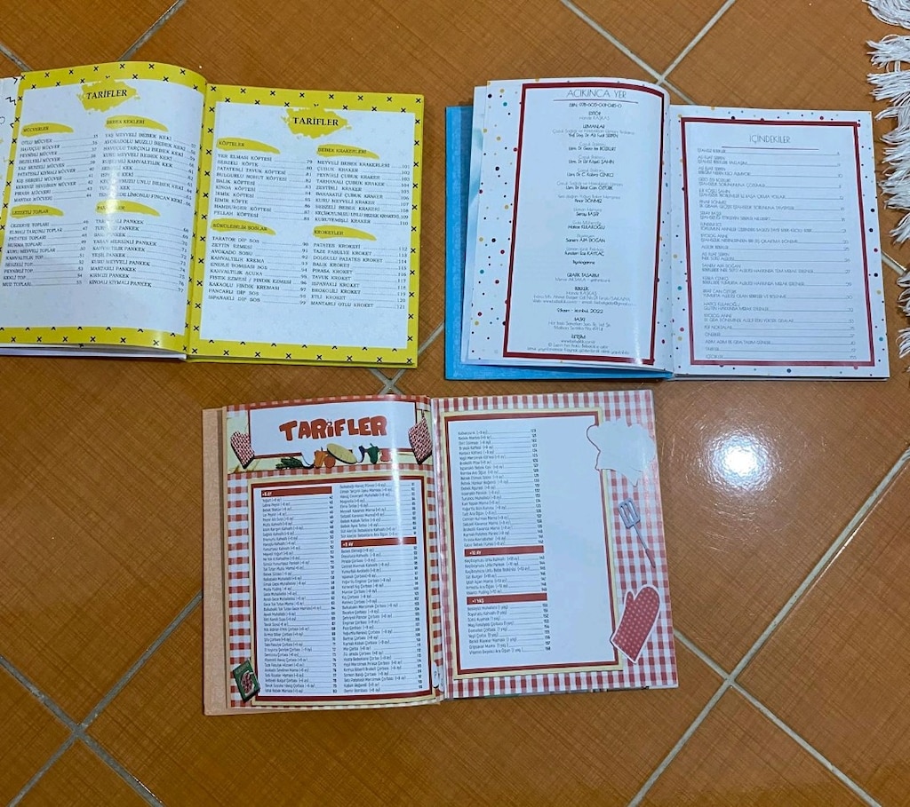 ek gıda yemek kitap seti - 3