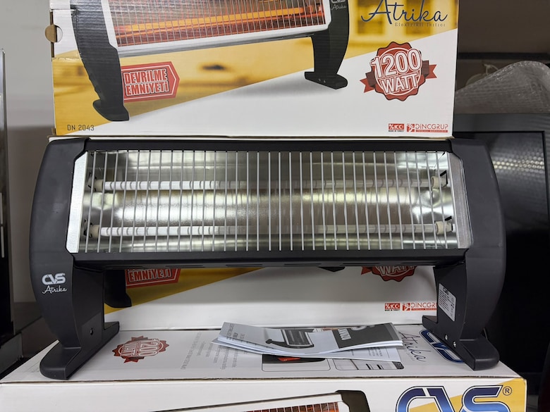 KLAS OFİS PENDİK CVS ATRİKA 1200W ELEKTRİKLİ ISITICI SIFIR - 3