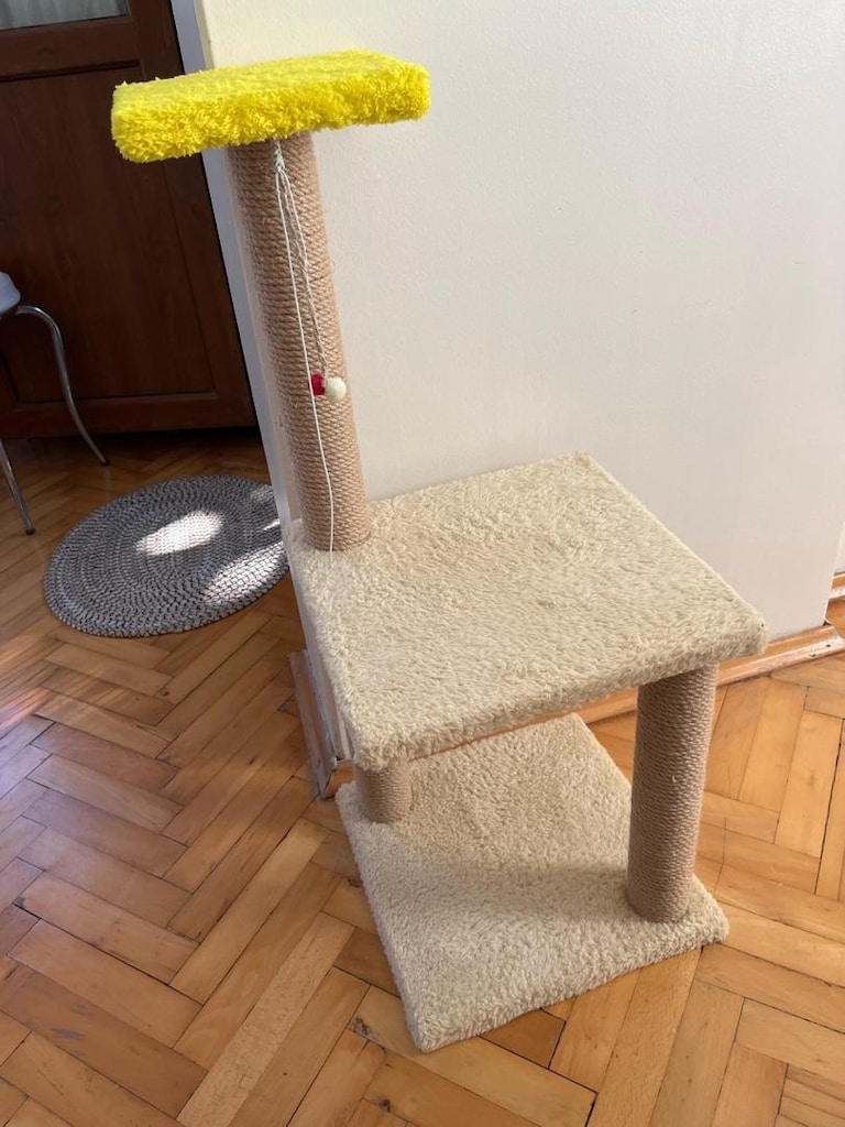kedi tırmalama tahtası ve salıncak - 2