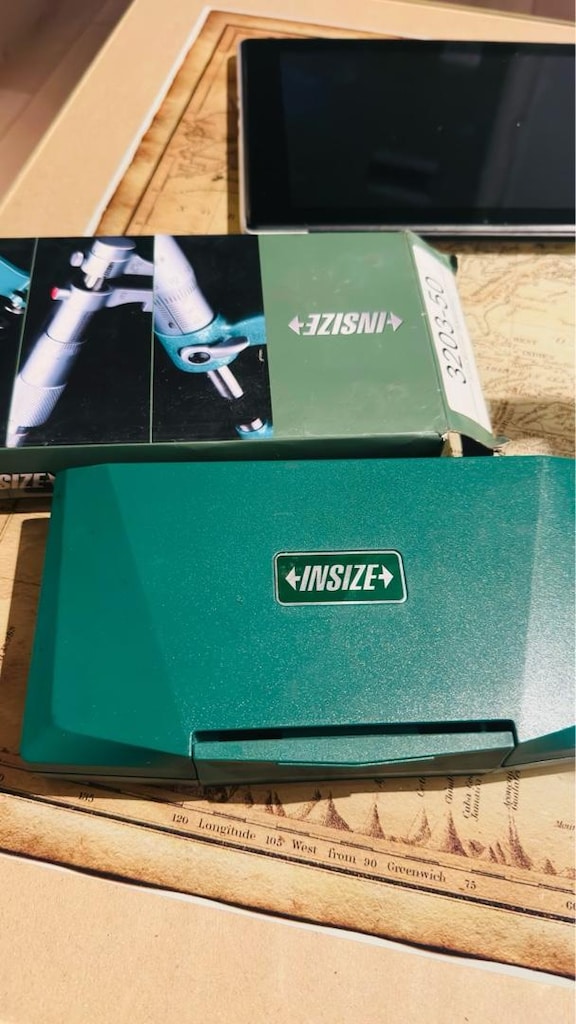 Insize 3203-50A Mekanik Dış Çap Mikrometre 25-50MM (Standart Model) - 2