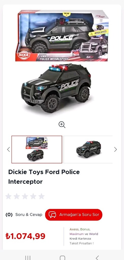 Polis araba oyuncak DICKIE TOYS BÜYÜKÇEKMECE - 7