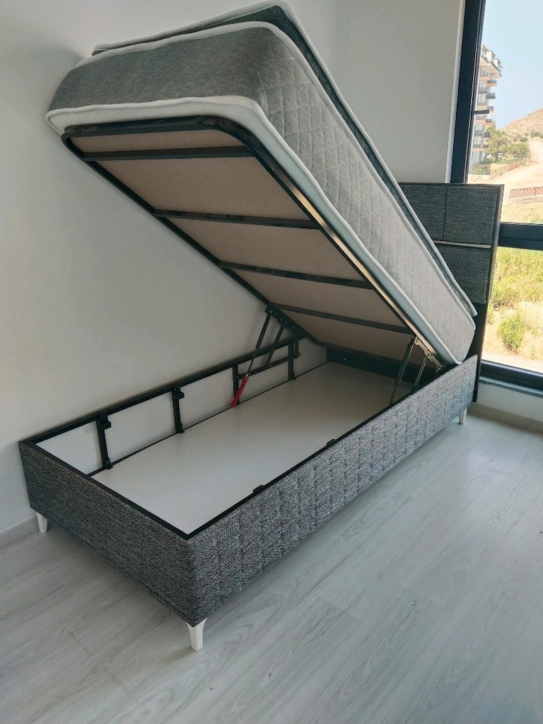 Tek kişilik Baza seti Pedli Yataklı - 4