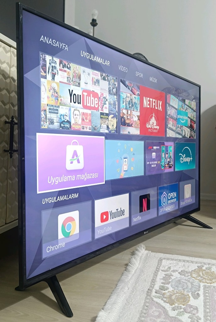 60 İNÇ RONAX MARKA 4K ANDROİD LED TV - 2