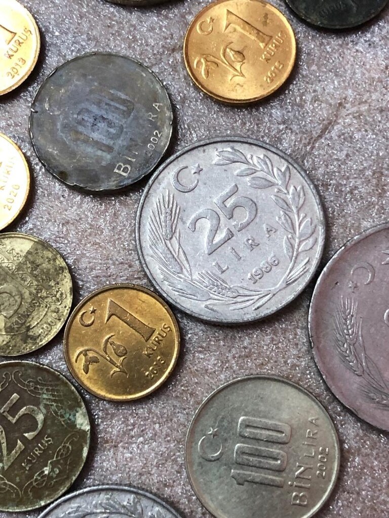 Koleksiyonerler için eski madeni para (Türk Lirası) - 15