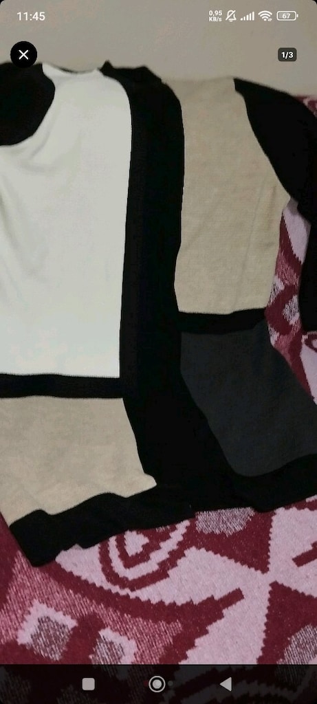 orlon tertemiz örgü ceket XL a kadar olur - 2