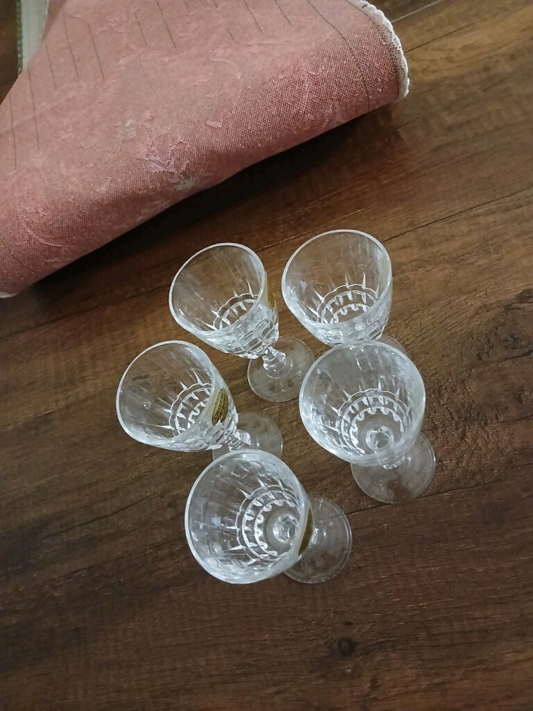 5 li kristal kadeh bardağı - 3
