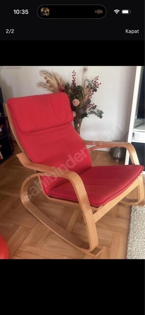 ikea sallanan koltuk