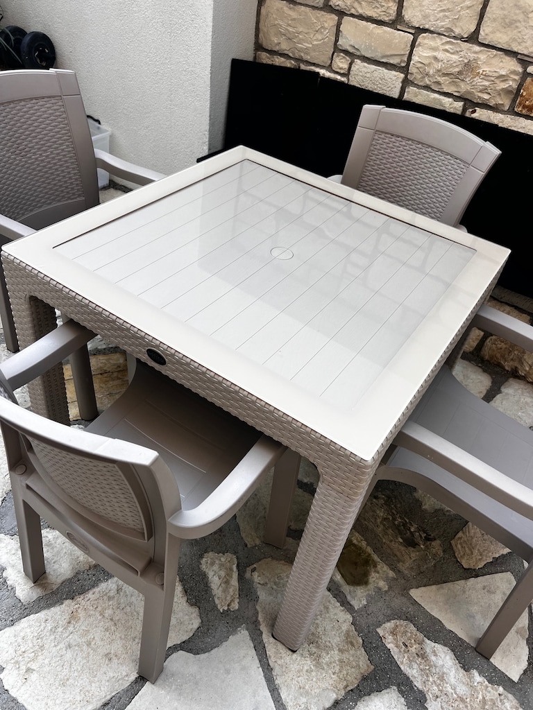 Bahçe / balkon yemek masa&sandalye takımı - 4