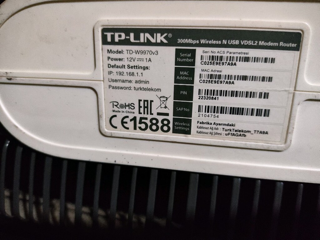 tplink vdsl 2 router modem - 2