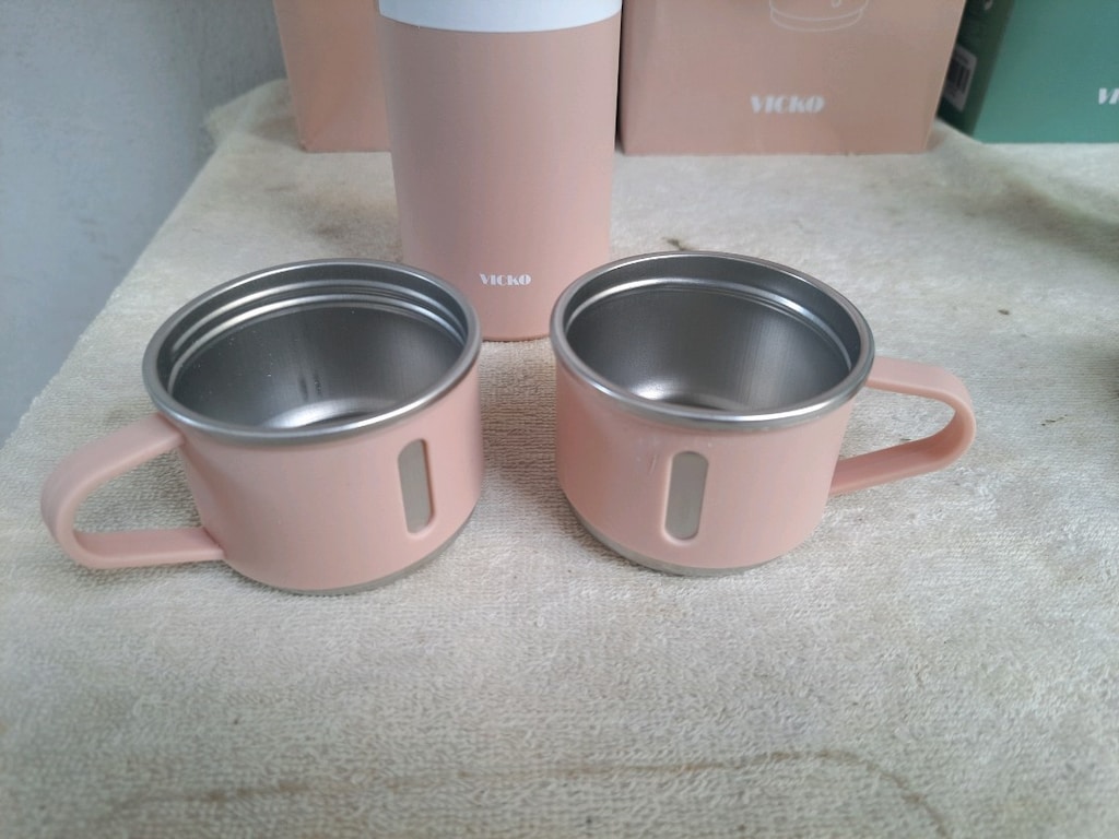 ÇELİK TERMOS 500ml. 3 ad. BARDAKLI - 6