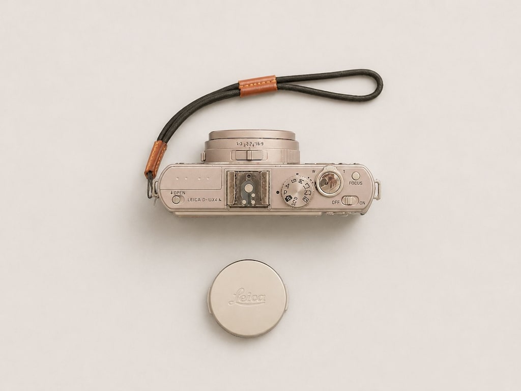 Leica D-Lux 4 Titanium Limited Edition, Orijinal Deri Çantalı - 3