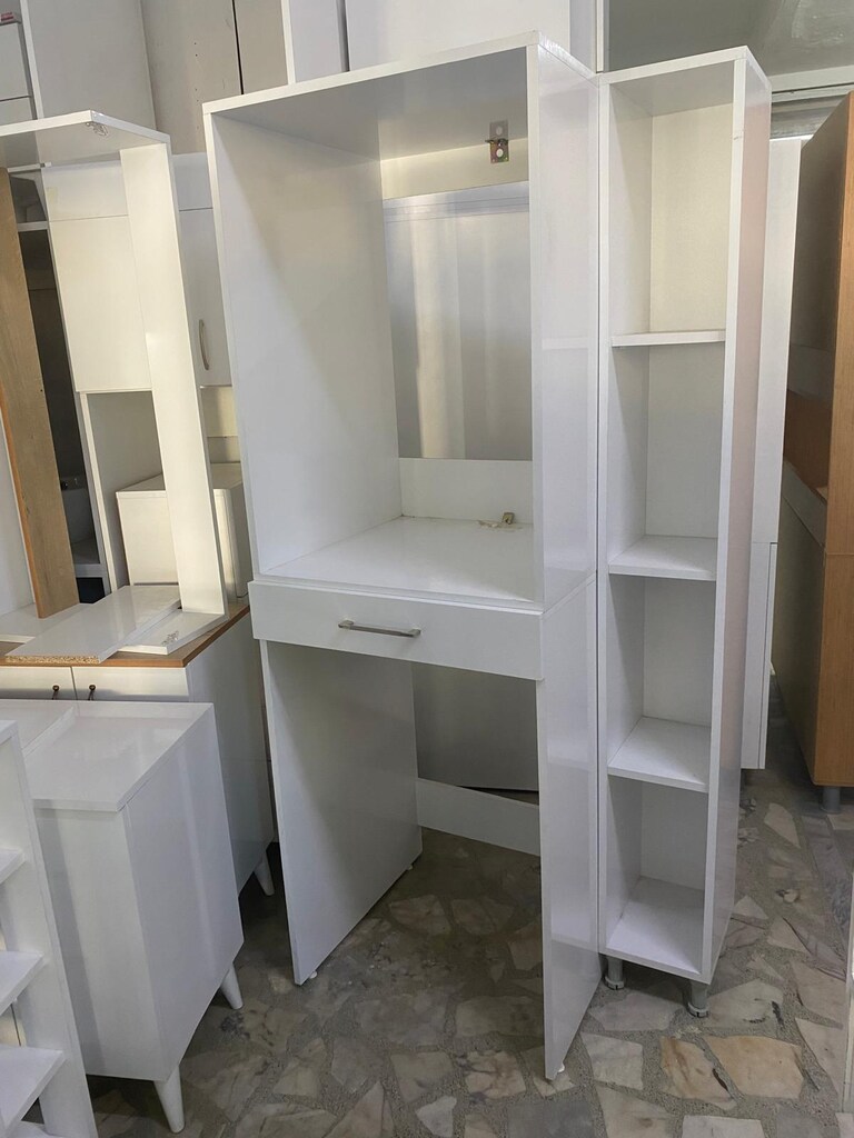 çamaşır kurutma makinesi dolabı çekmeceli modei - 3