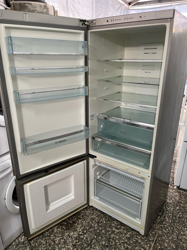 Bosch 520 litre inox cam sorunsuz yeni bakımlı buzdolabı - 2