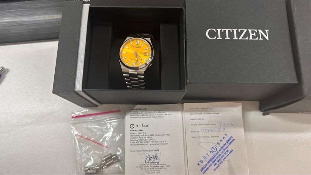 CITIZEN TSUYOSA NJ0150-81Z OTOMATİK – FULL SET(Sorunsuz-Gösterişli) - 12