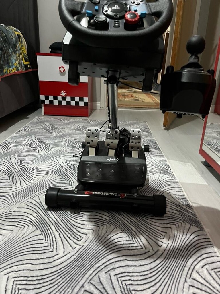 Logitech G29 + Shifter + Game Stand Pro Satılık - 4