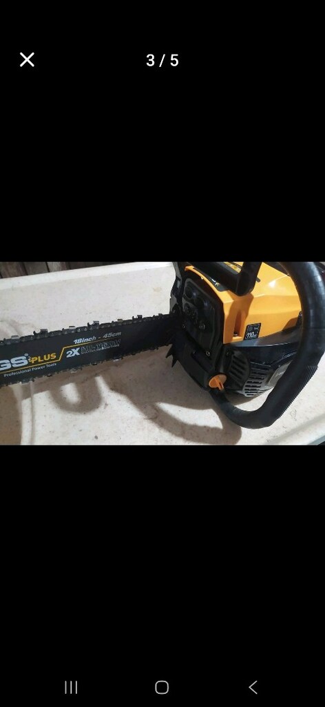 sgs benzinli testere 43 cm18inch - 3