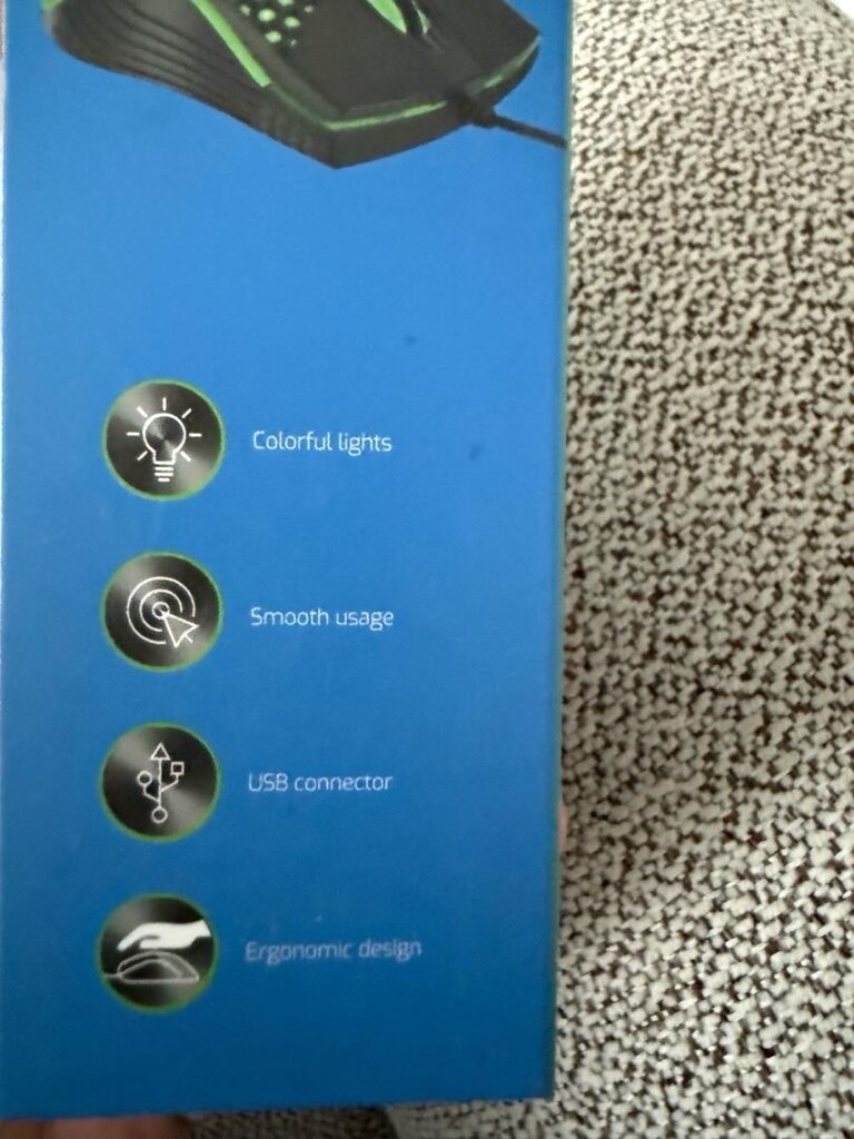Rutter gaming mouse sıfır kapalı kutu - 2