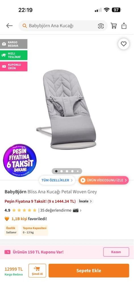 baby björn bliss anakucağı - 3