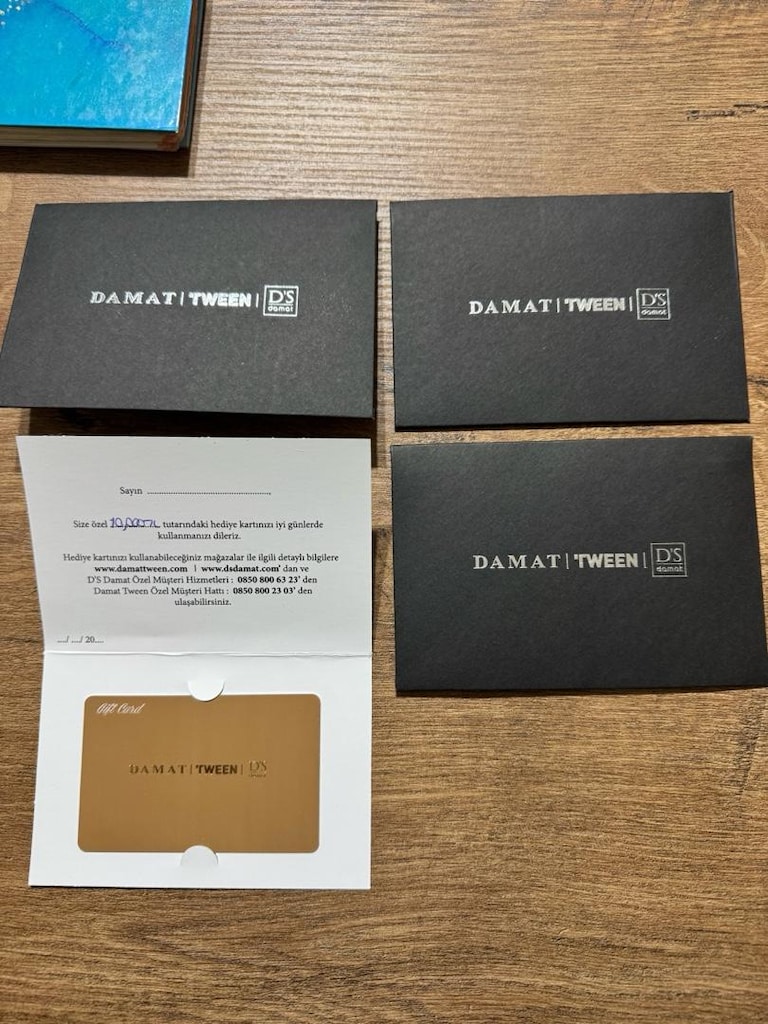 D'S Damat / Tween Hediye Çekleri