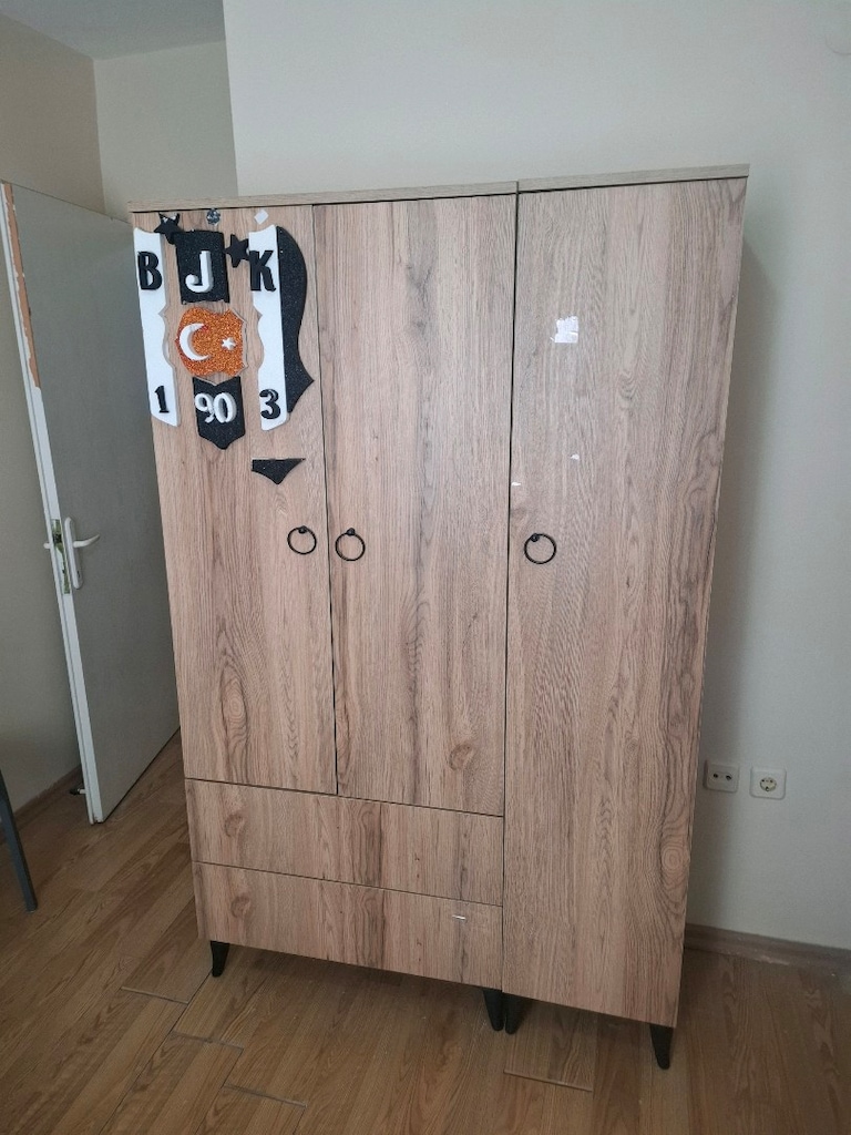1aylik 3kapkli gardrop boluda hemn teslim olur - 3