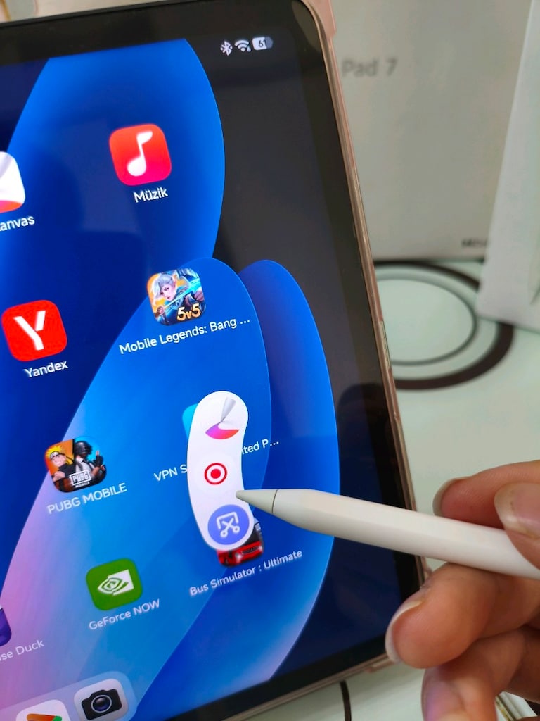 5 Aylık Xiaomi Pad 7 + Focus Pen Pro + 45W Şarj & Kılıf Eksiksiz Set - 6