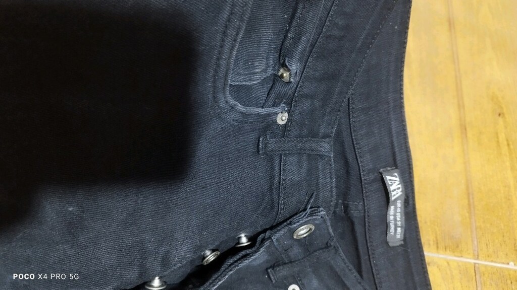 #Zara skinny jeans pantolon Piyasası çok pahalıdır.. Eni çekilince 42 - 3