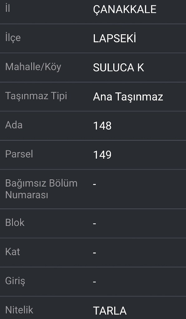 Satılık Tarla - 2
