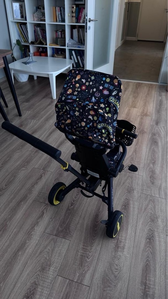 uonibaby 7-in-1 Çocuk Üç Tekerlekli Scooter Katlanır Bebek bisiklet - 7