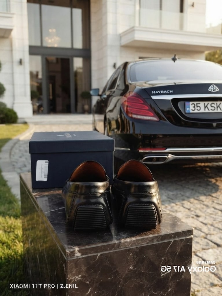 TAMER TANCA ERKEK DERİ LOAFER driving shoes AYAKKABI SIFIR 44 - 4