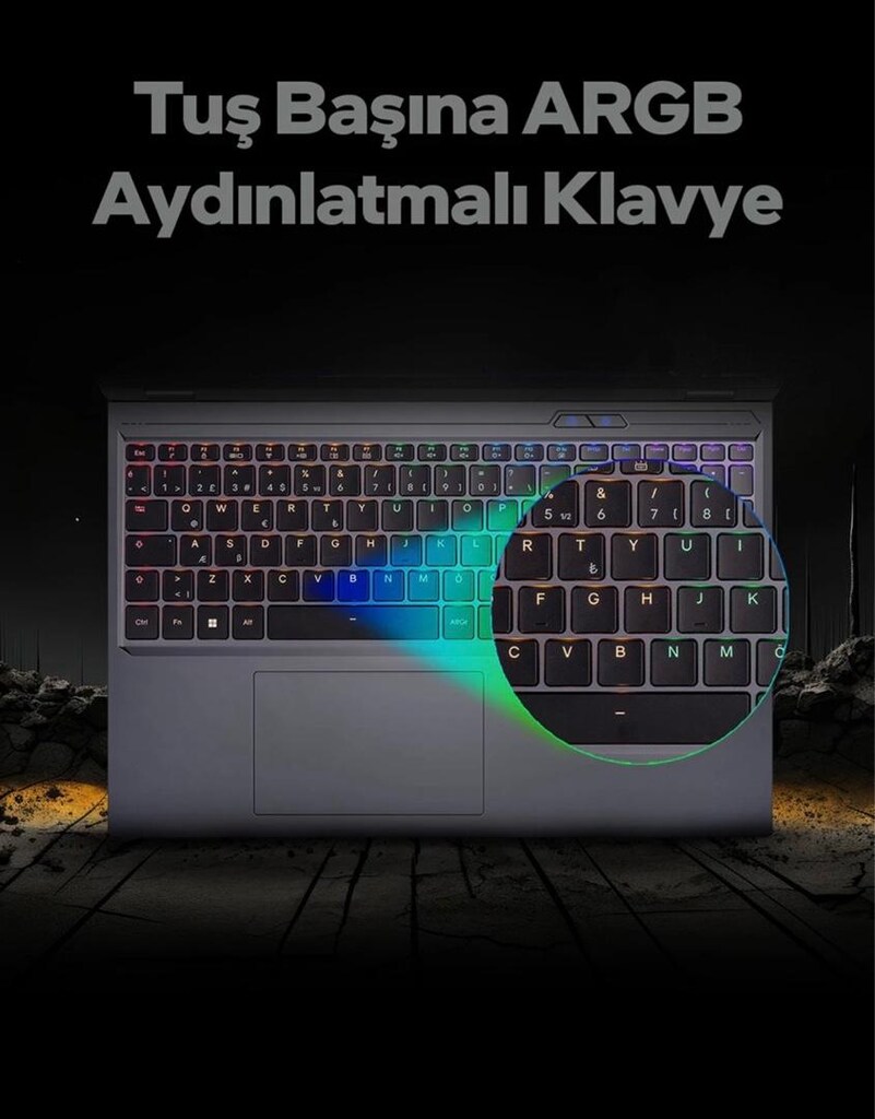 Slayer Ryzen 9 RTX 5060 sıfır laptop - 5